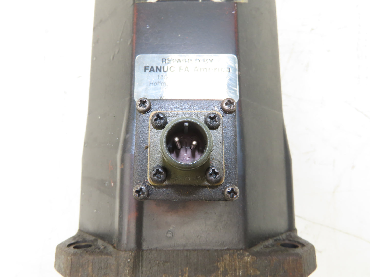 Fanuc AC Servo Motor 126V 2000 RPM Encoder A860-0304-T112