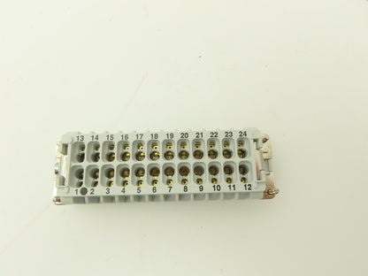 Thomas&Betts FS 124B 12-Pin Female Insert 16A 600V Lot of 5