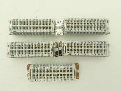 Thomas&Betts FS 124B 12-Pin Female Insert 16A 600V Lot of 5