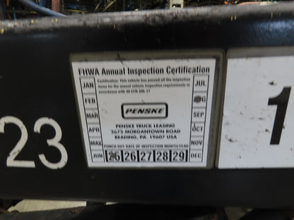 Great Dane Convertor Dolly 25000lbs Semi Truck Trailer Single Axle ABS Spring
