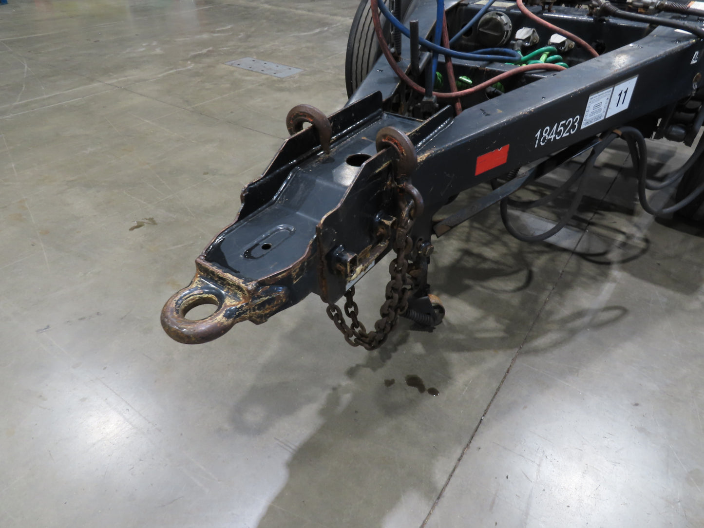 Great Dane Convertor Dolly 25000lbs Semi Truck Trailer Single Axle ABS Spring