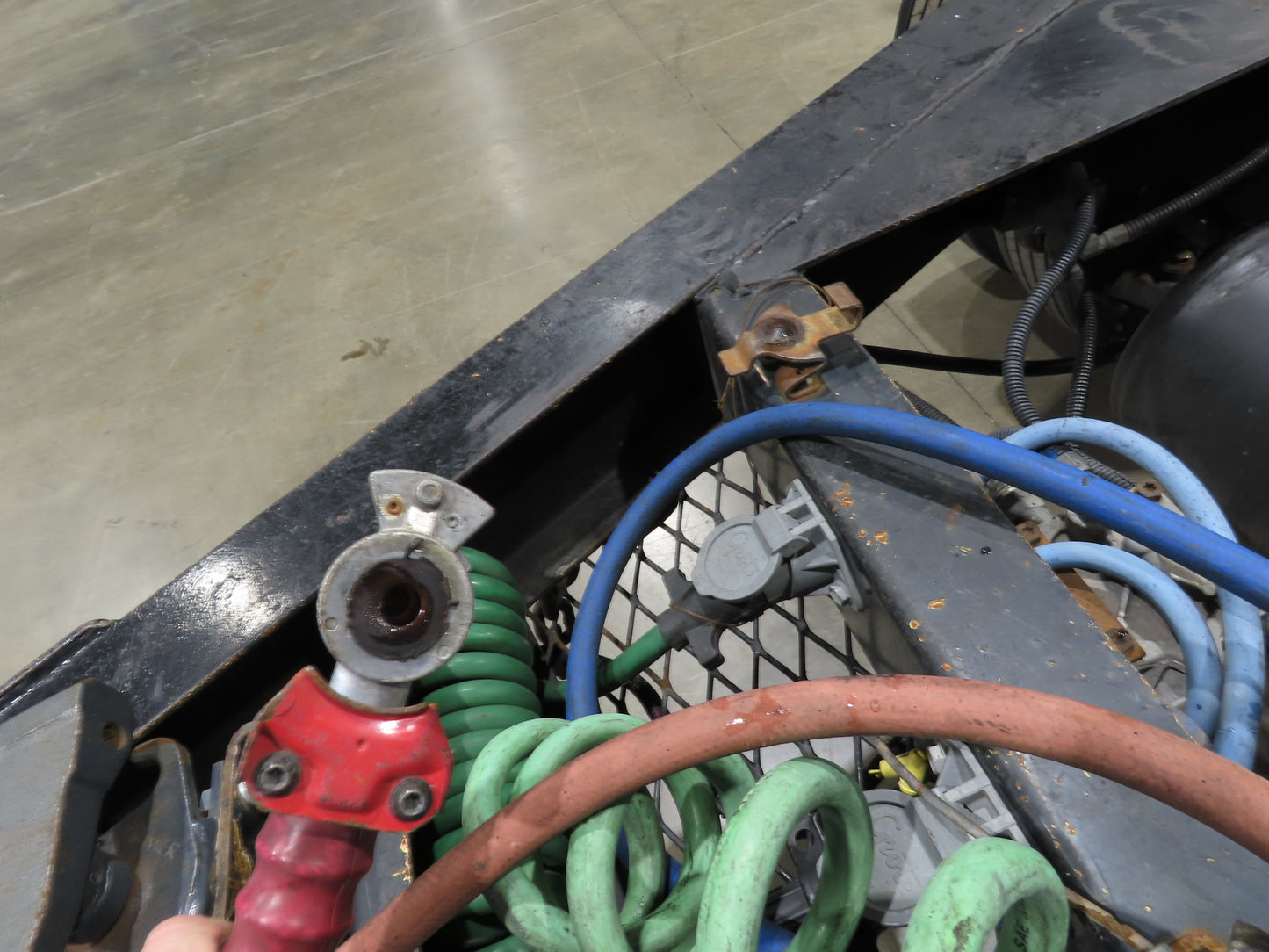 Great Dane Convertor Dolly 25000lbs Semi Truck Trailer Single Axle ABS Spring