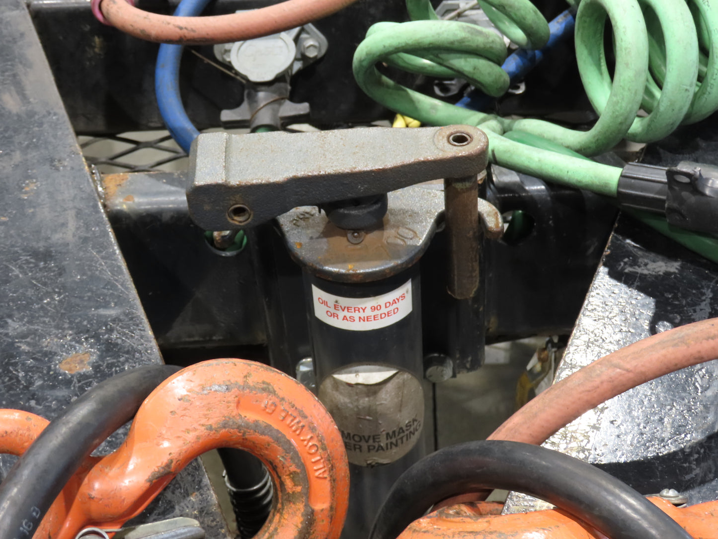 Great Dane Convertor Dolly 25000lbs Semi Truck Trailer Single Axle ABS Spring