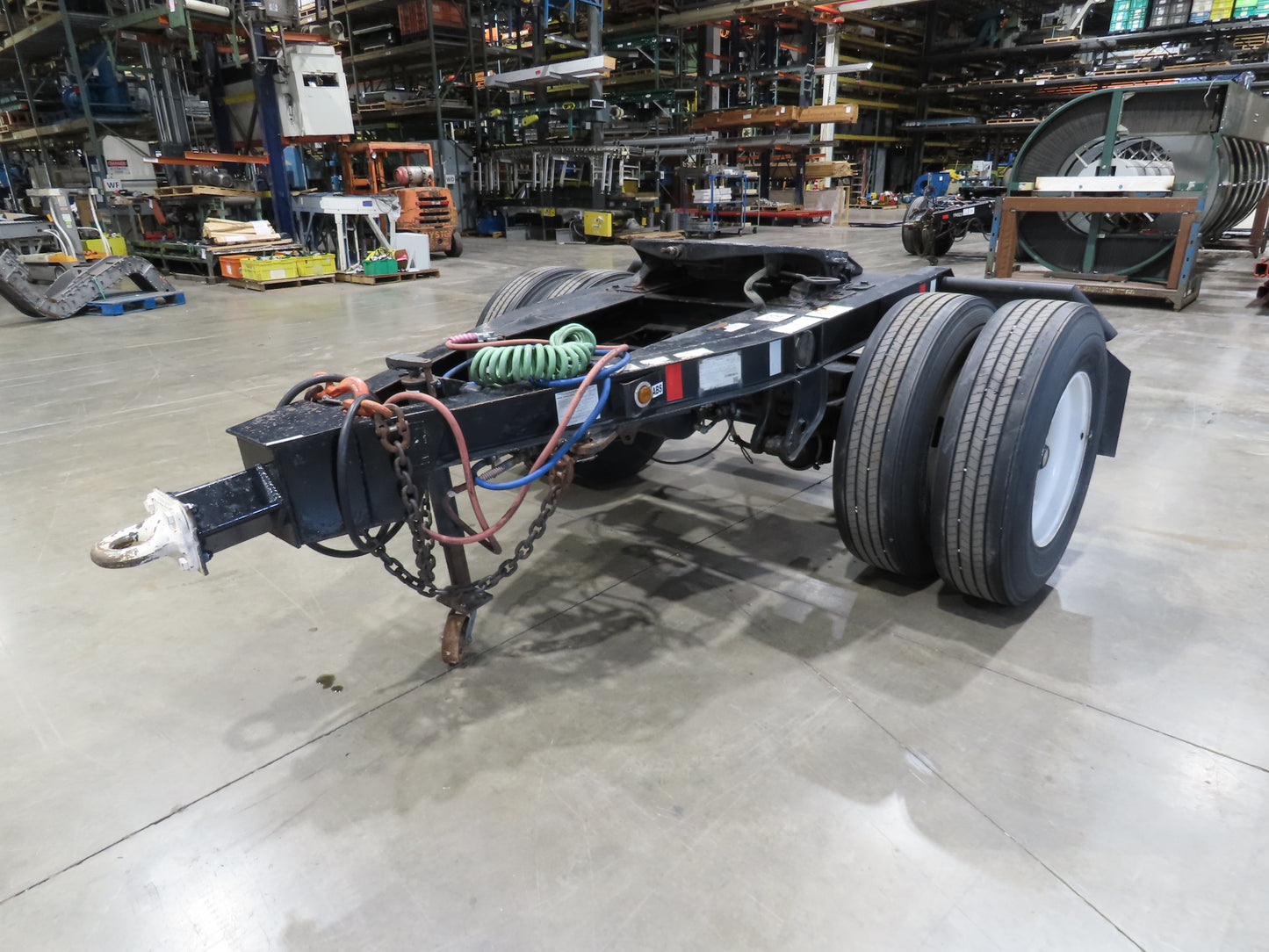 Great Dane Convertor Dolly 25000lbs Semi Truck Trailer Single Axle ABS Spring
