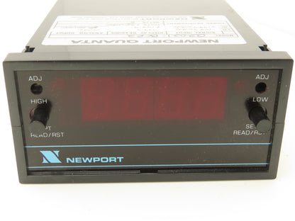 Newport Quanta Q2021-BCR2 Digital Voltmeter 4 Digit LED Display Module 120VAC
