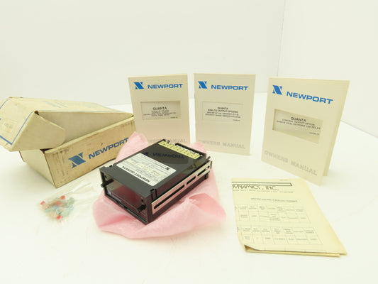 Newport Quanta Q2021-BCR2 Digital Voltmeter 4 Digit LED Display Module 120VAC