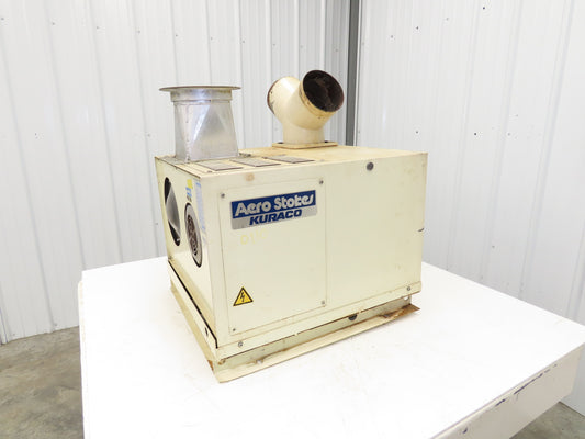 Kuraco ASST-103LL Oil Mist Collector Unit 220V 3Ph 5.75" Inlet 0.750kw