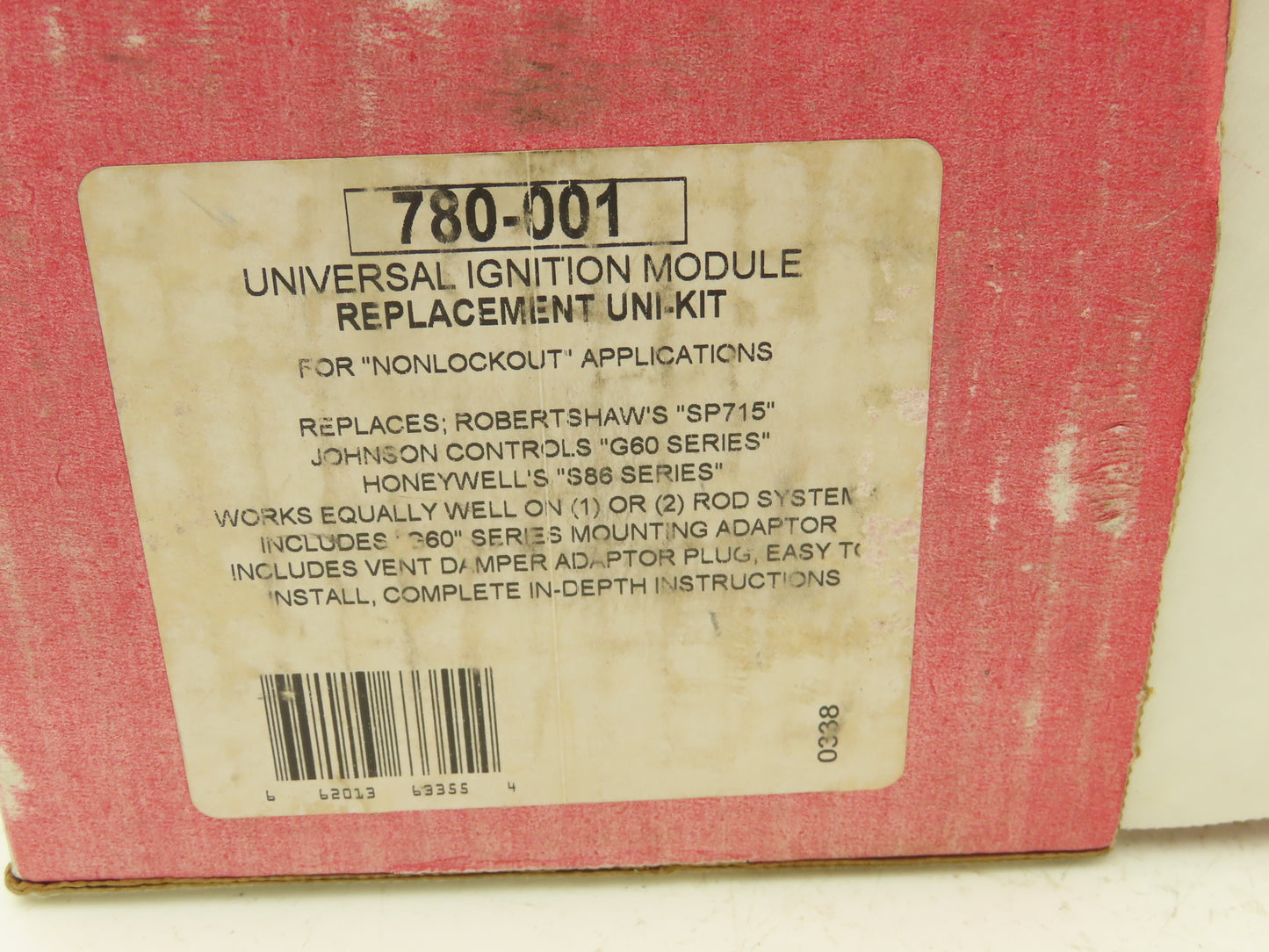 Robertshaw 780-001 Universal Ignition Module Replacement Uni-Kit for Nonlockout