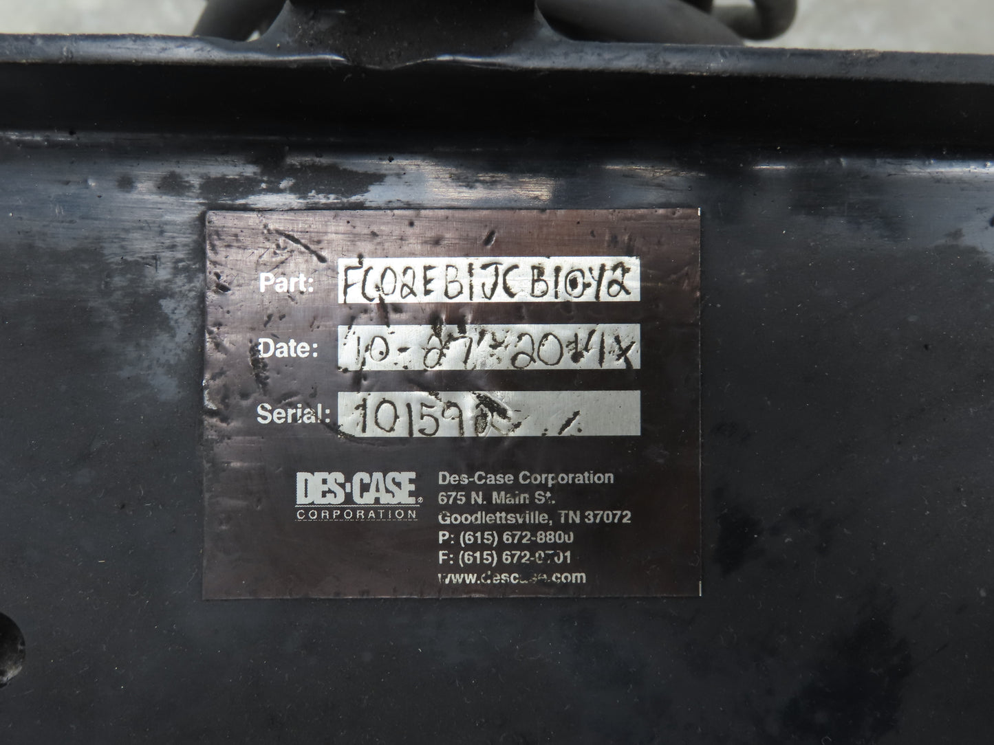 Des Case Portable Oil Filter Cart 5GPM 120V 3/4 Hp Dual Filters Drum Pump