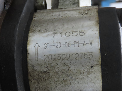 Des Case Portable Oil Filter Cart 5GPM 120V 3/4 Hp Dual Filters Drum Pump