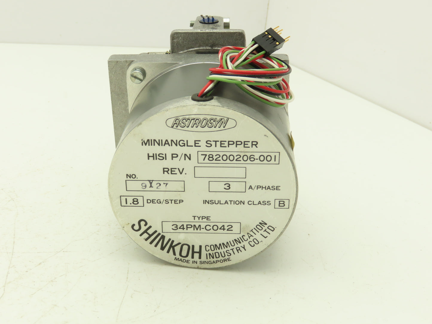 Shinkoh Communication Industry 78200206-001 Astrosyn Miniangle 1.8 Deg Stepper