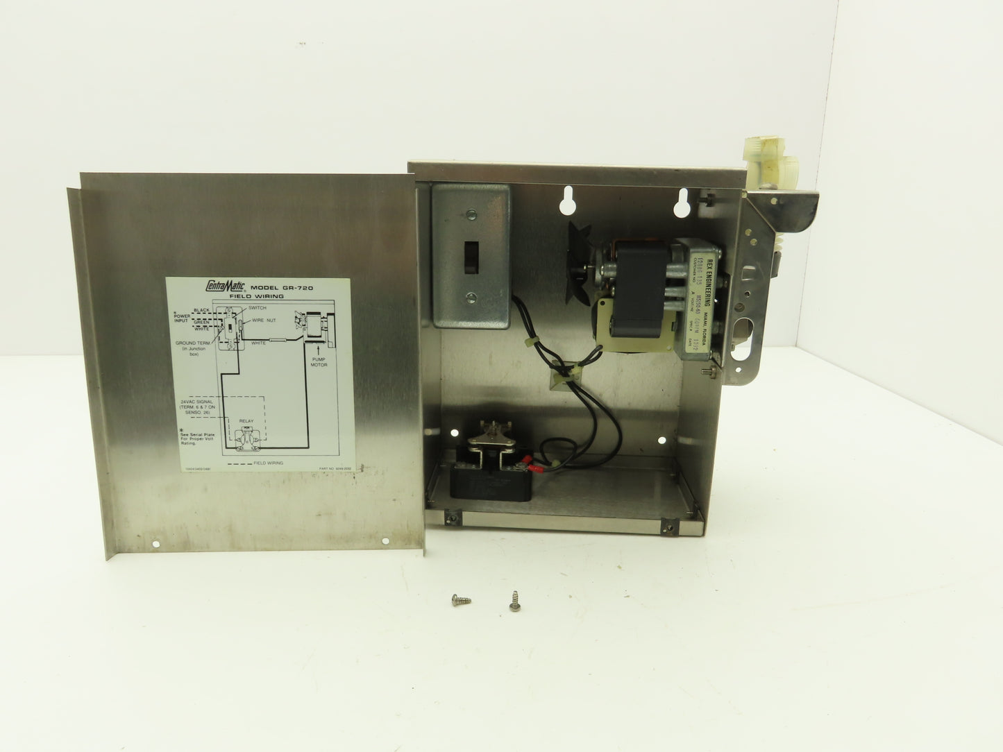Ecolab GR-720 CentraMatic Detergent Chemical Soap Dispensing Pump 120VAC