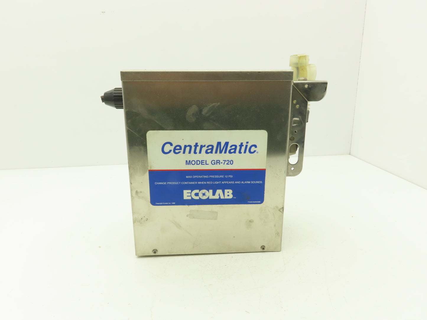 Ecolab GR-720 CentraMatic Detergent Chemical Soap Dispensing Pump 120VAC