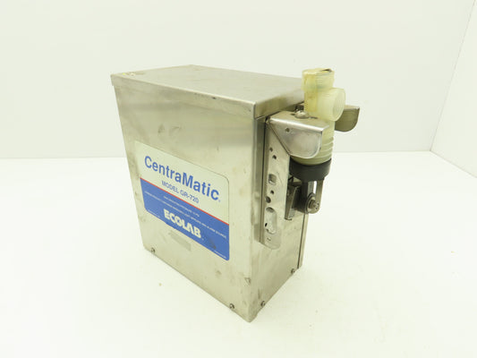 Ecolab GR-720 CentraMatic Detergent Chemical Soap Dispensing Pump 120VAC
