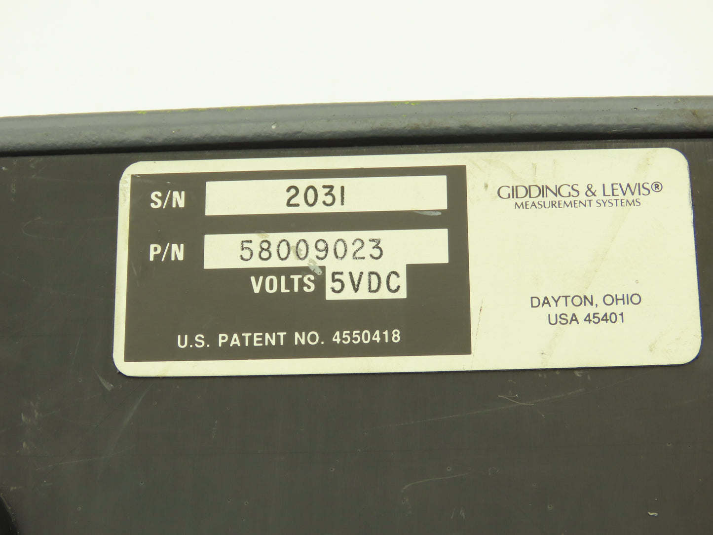 Giddings Lewis 58009023 Teach Pendent Handheld Remote Control Panel Programmer