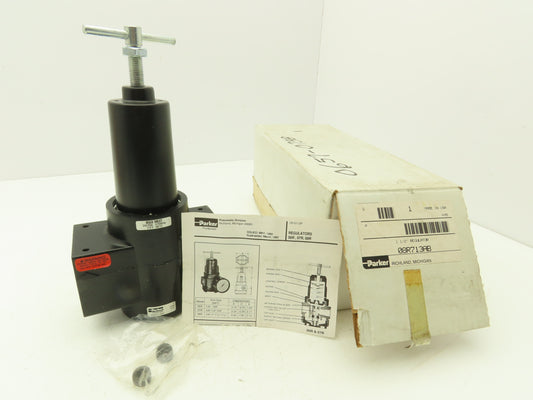 Parker 08R713AB Pneumatic Air Pressure Regulator 1-1/2" NPT