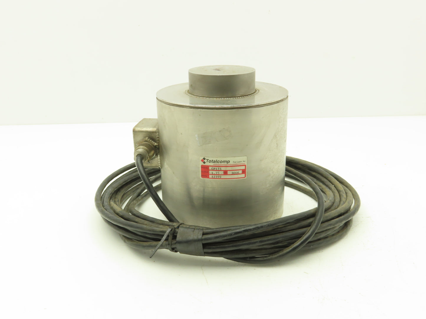 Totalcomp CP175 Loadcell Canister 300K LBS Stainless Steel 6" OD