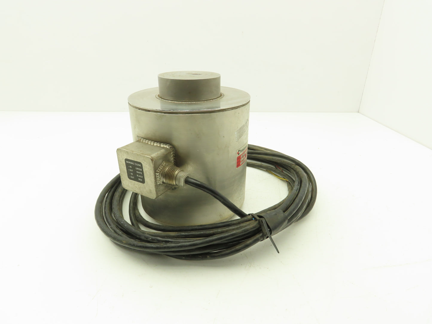 Totalcomp CP175 Loadcell Canister 300K LBS Stainless Steel 6" OD