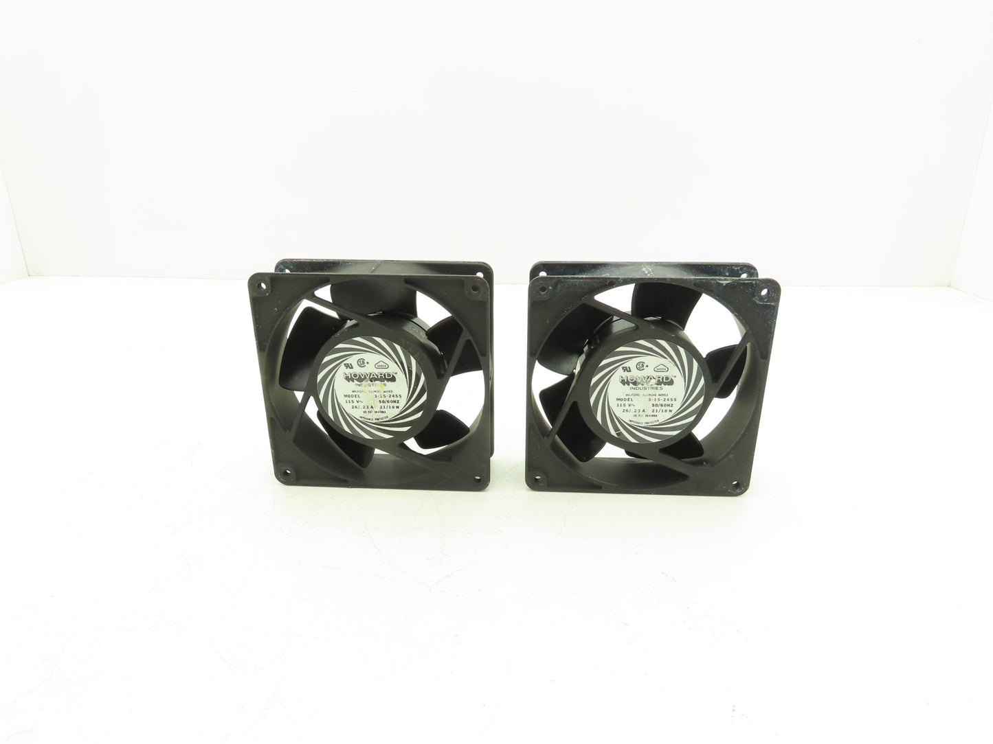 Howard Industries 3-15-2455 Cooling Fan 115 VAC .23A 50/60Hz 120 x 120 x 38 mm