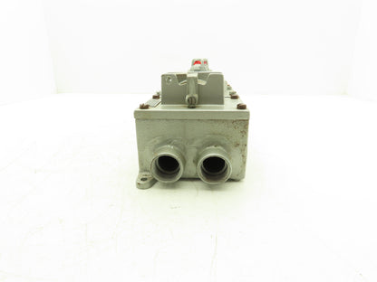 A-B 800-4HW7-12335 Heavy Duty Explosion Proof Selector Pushbutton Station Pilot