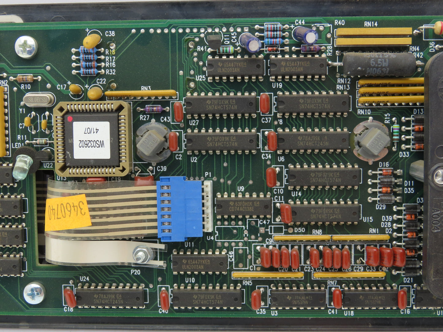 Tennant 71591 HMI Operator WS Controller Printed Circuit Board PCB Display