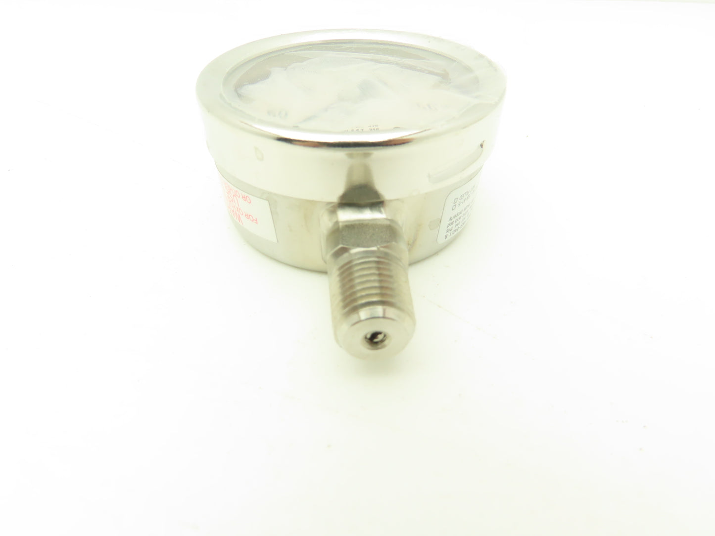 Ametek Air Pressure Gauge 0-300 PSI 2-1/2" Face W Chrome Bezel 1/4" NPT