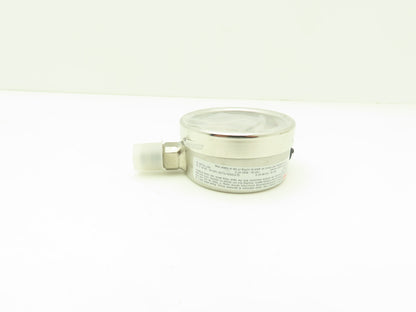 Ametek Air Pressure Gauge 0-300 PSI 2-1/2" Face W Chrome Bezel 1/4" NPT