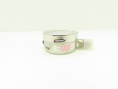 Ametek Air Pressure Gauge 0-300 PSI 2-1/2" Face W Chrome Bezel 1/4" NPT