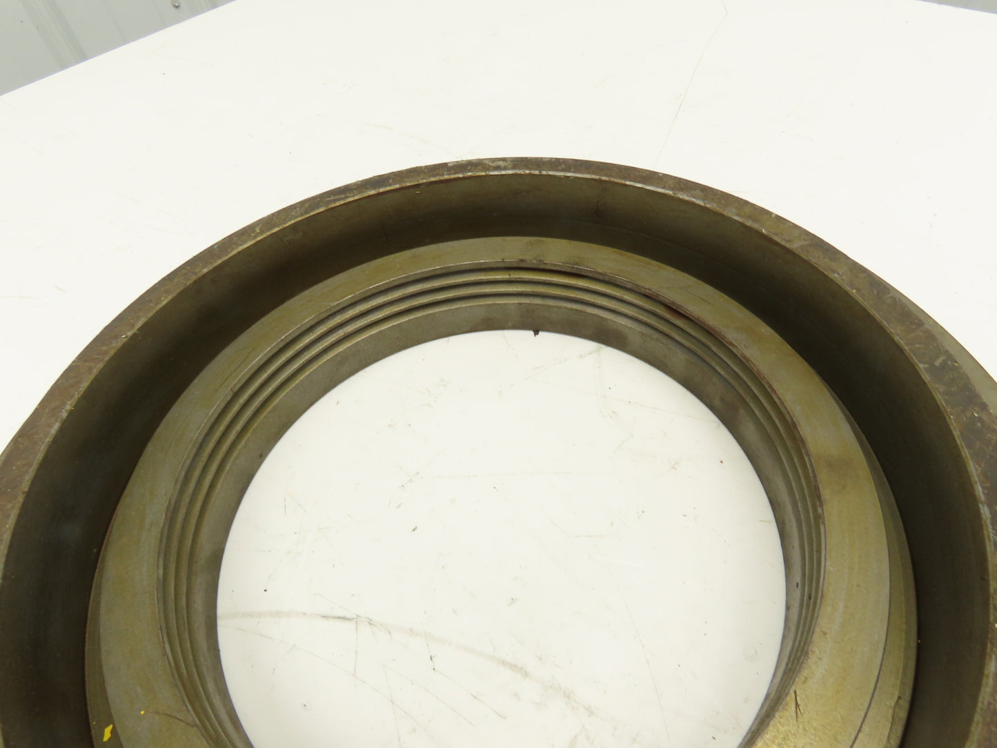 Beloit 4CC41861 Cover Bearing Housing End 8-3/8"ID 14"OD 8-Bolt Flanged