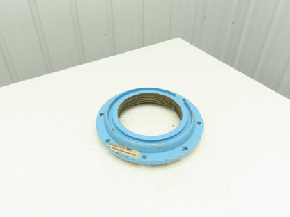 Beloit 4CC41861 Cover Bearing Housing End 8-3/8"ID 14"OD 8-Bolt Flanged