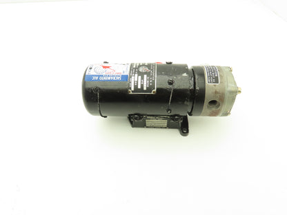 Lear Inc. RG-8160-2D Vacuum Pump W DC Motor 1/15 Hp 27VDC 3.25A 4600 RPM
