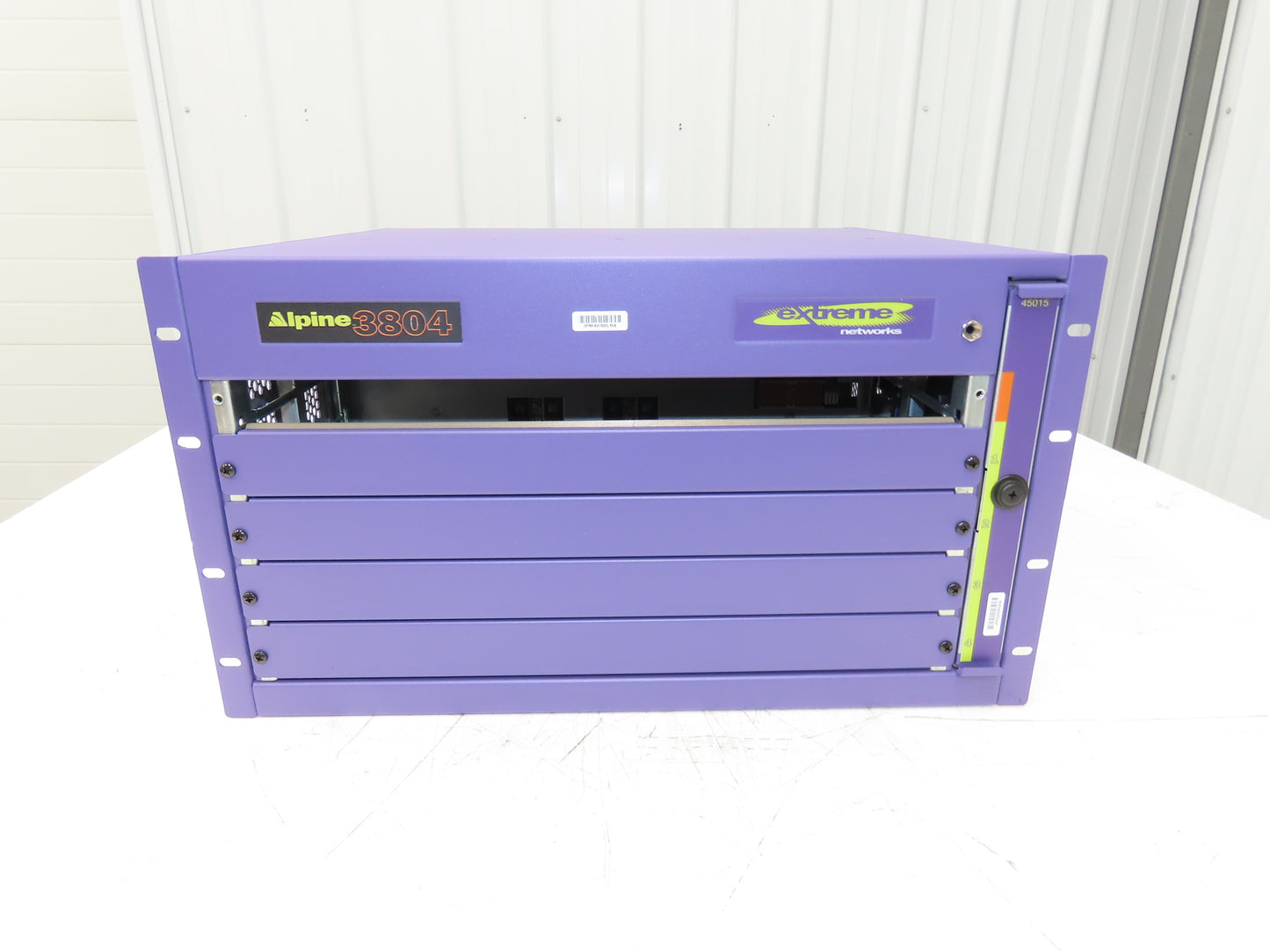 Extreme Networks 45040 Alpine 3804 Switch Chassis 4-Port Slot Rack
