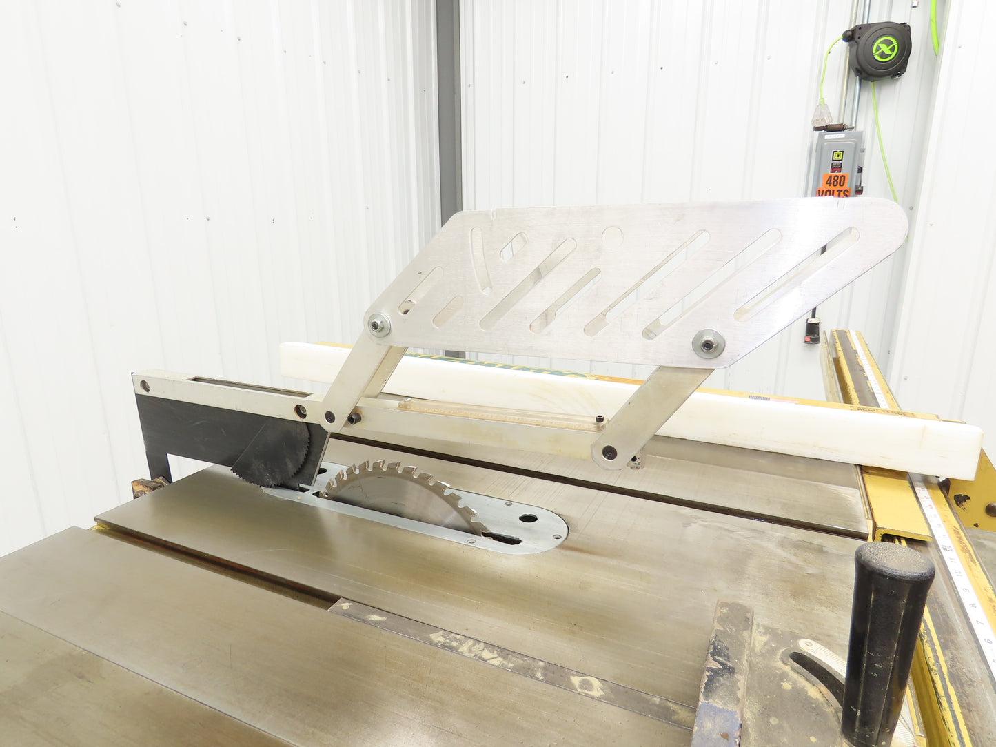 Powermatic 66 Table Saw 10" Tilting Arbor 3Ph 5Hp 230/460V 52" Fence