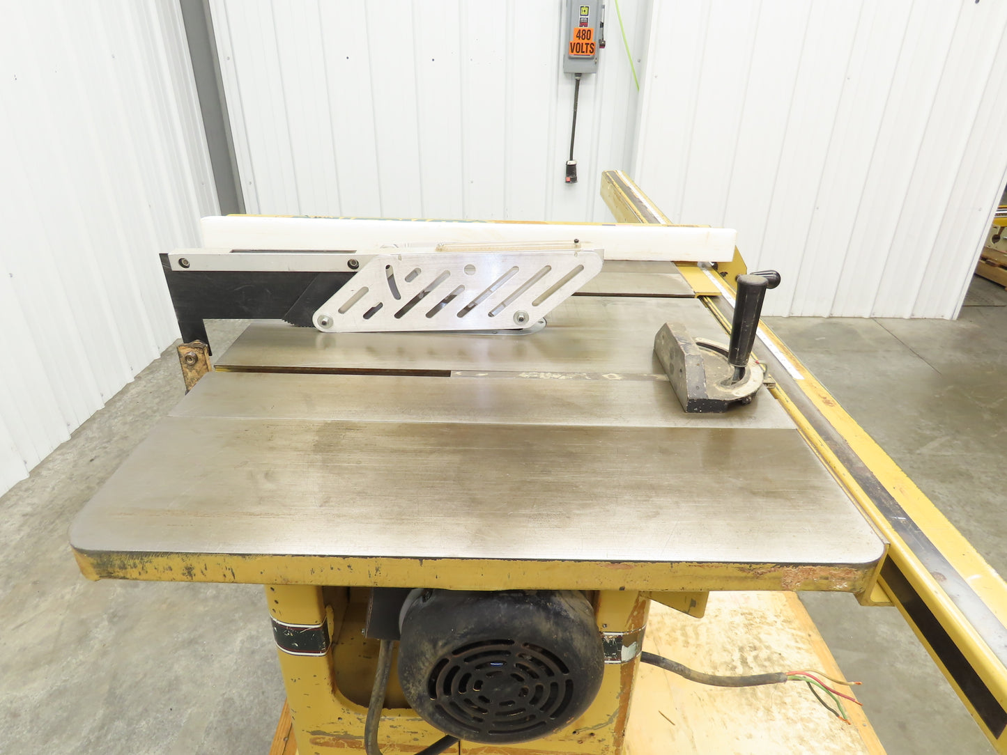 Powermatic 66 Table Saw 10" Tilting Arbor 3Ph 5Hp 230/460V 52" Fence