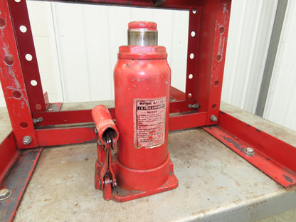 Little Giant 36x24" Machine Base Work Bench Table 12 Ton H Frame Press 16" W