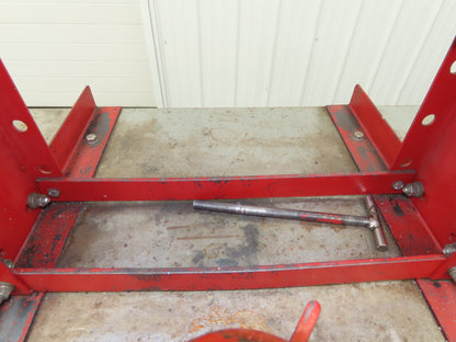 Little Giant 36x24" Machine Base Work Bench Table 12 Ton H Frame Press 16" W