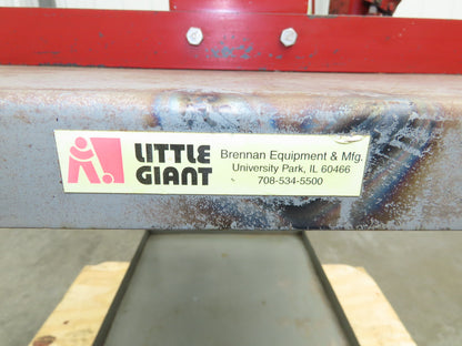 Little Giant 36x24" Machine Base Work Bench Table 12 Ton H Frame Press 16" W
