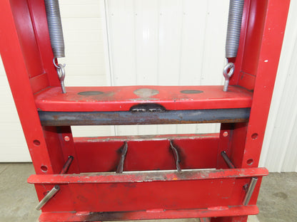 Little Giant 36x24" Machine Base Work Bench Table 12 Ton H Frame Press 16" W