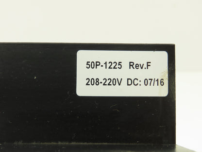 General Electric 50P-1225 Power Supply Output Control Module Rev F 208-220VAC