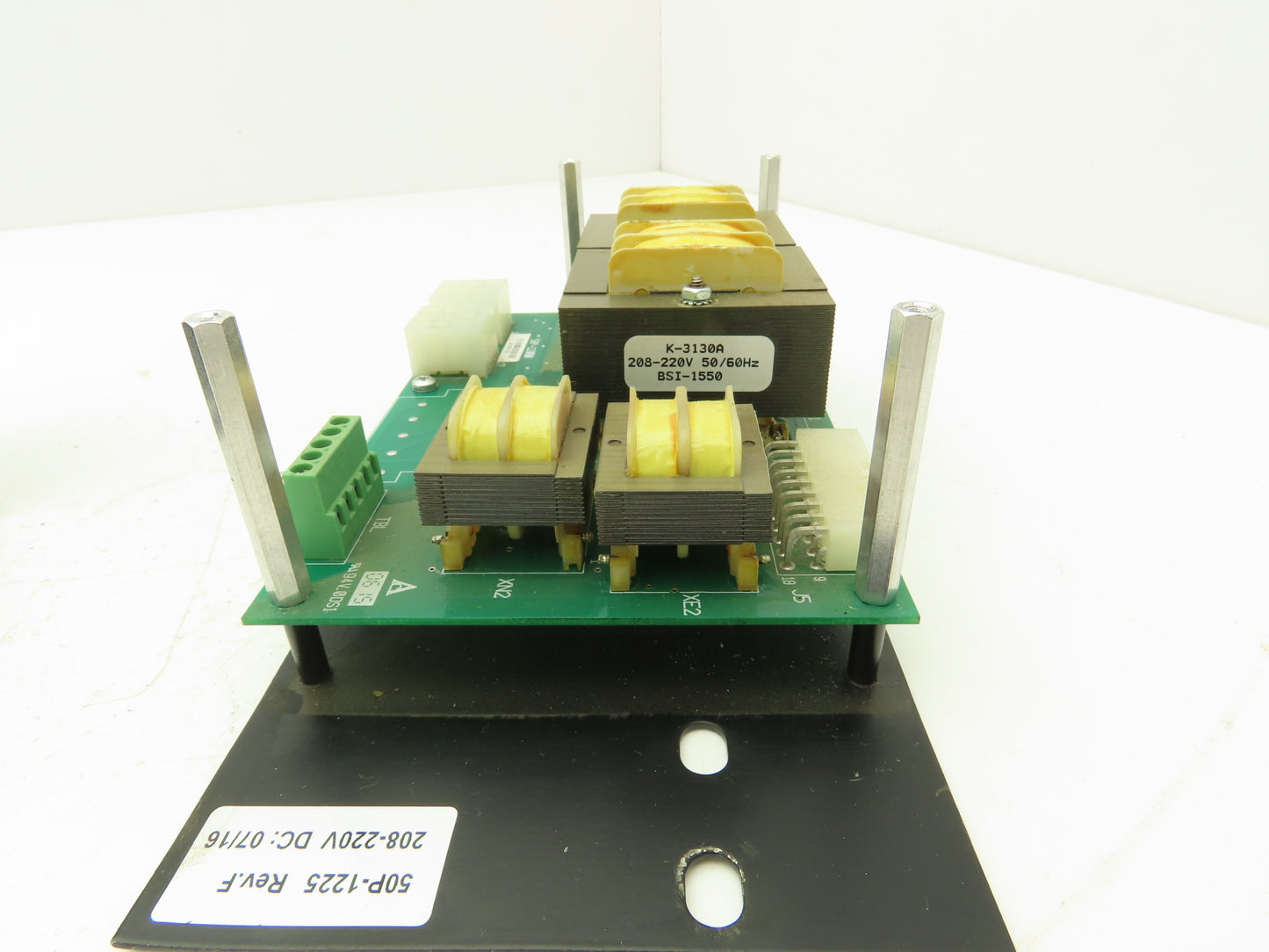 General Electric 50P-1225 Power Supply Output Control Module Rev F 208-220VAC