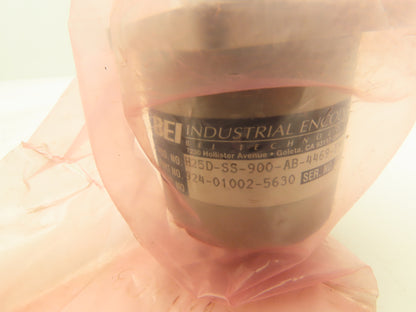 BEI Sensors H25D-SS-900-AB-4469-EM16 Rotary Encoder 5-15VDC 7 Pin Connector