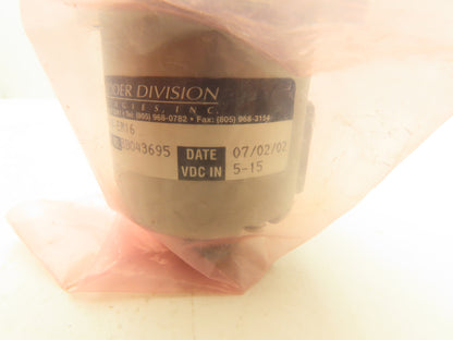 BEI Sensors H25D-SS-900-AB-4469-EM16 Rotary Encoder 5-15VDC 7 Pin Connector