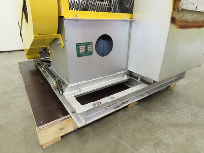 Asahi Backward Inclined Centrifugal Blower 21" Impeller 3Ph 5.5kw 230V 5826CFM