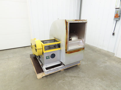 Asahi Backward Inclined Centrifugal Blower 21" Impeller 3Ph 5.5kw 230V 5826CFM