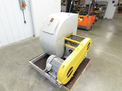 Asahi Backward Inclined Centrifugal Blower 21" Impeller 3Ph 5.5kw 230V 5826CFM