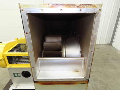 Asahi Backward Inclined Centrifugal Blower 21" Impeller 3Ph 5.5kw 230V 5826CFM