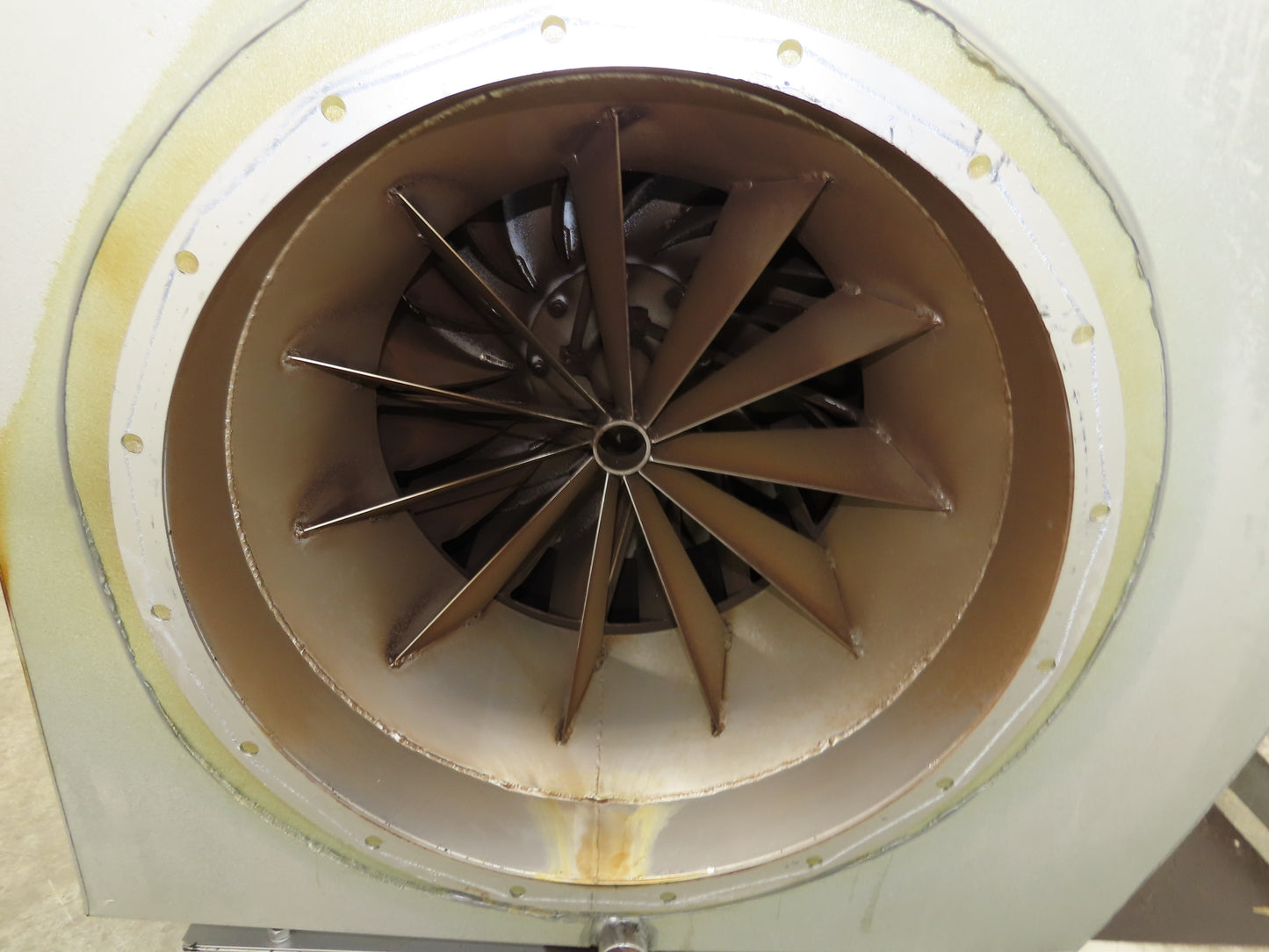 Asahi Backward Inclined Centrifugal Blower 21" Impeller 3Ph 5.5kw 230V 5826CFM