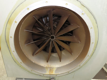 Asahi Backward Inclined Centrifugal Blower 21" Impeller 3Ph 5.5kw 230V 5826CFM