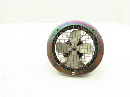EG&G Rotron 023145 Circulating Fan W Guard 115VAC 50/60Hz 1 Ph 3450 RPM 85CFM