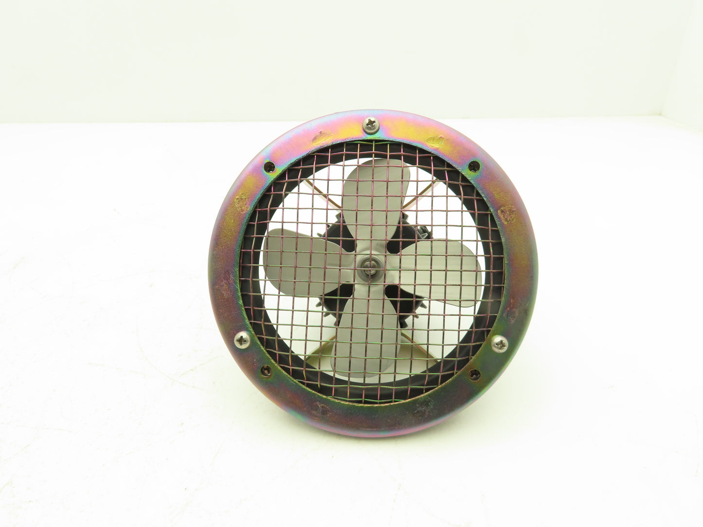 EG&G Rotron 023145 Circulating Fan W Guard 115VAC 50/60Hz 1 Ph 3450 RPM 85CFM